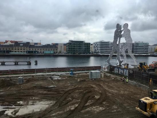 Baustelle im Gebiet Baustelle im Gebiet