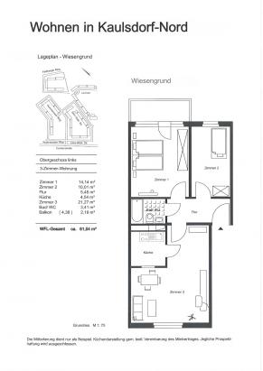 Familienwohnung im Grünen. Bezug bereits ab September möglich. - Foto 4