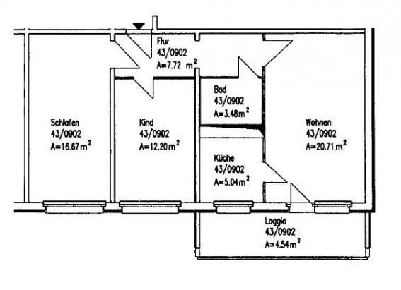 67,69 m² 67,69 m²