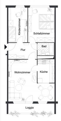 1171_70,28_3 Zi_mit Balkon 1171_70,28_3 Zi_mit Balkon