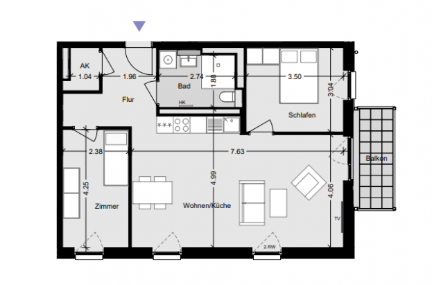 Typ 3 Grundriss Typ 3