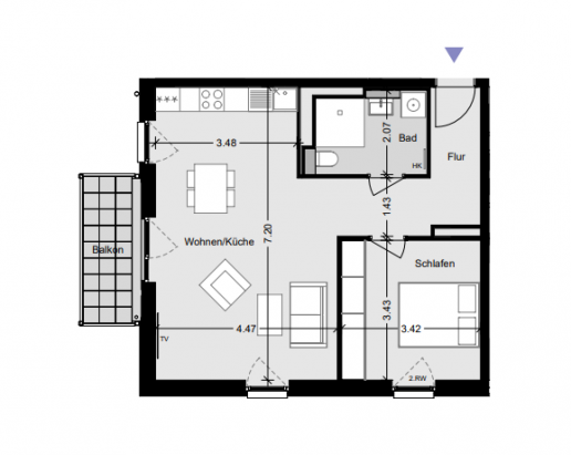 Typ 4 Grundriss Typ 4