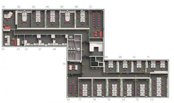Belegungsplan 2._3. Etage Belegungsplan 2._3. Etage