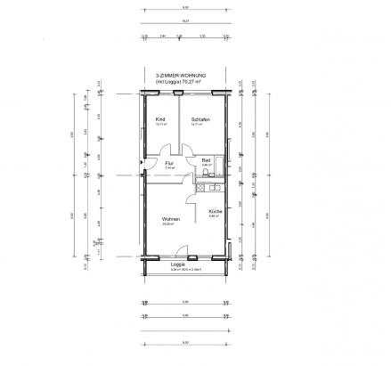1171_70,28_3 Zi_mit Balkon_bemaßt 1171_70,28_3 Zi_mit Balkon_bemaßt