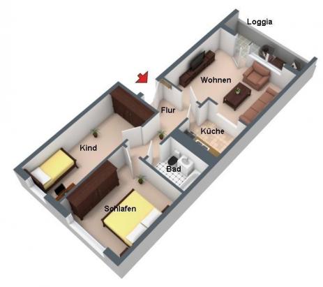 61,33m² für das Exposé 61,33m² für das Exposé